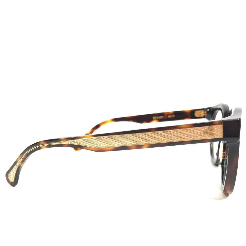 Alfred Kerbs Eyeglasses Frames RICHARD HV Havana Brown Tortoise Gold 48-25-140